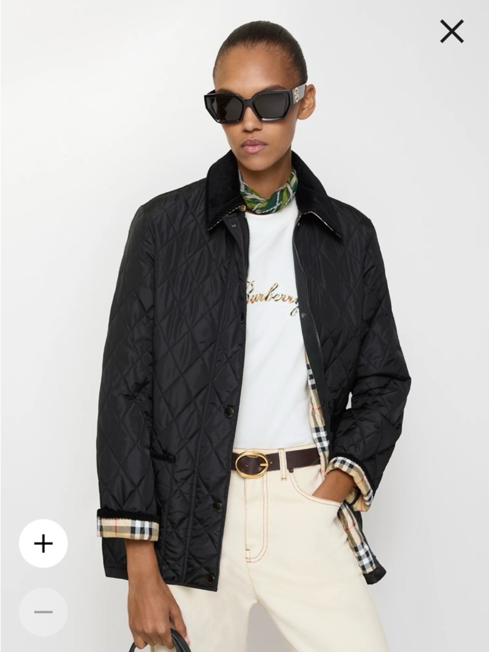 Burberry Quilted Nylon Jacket